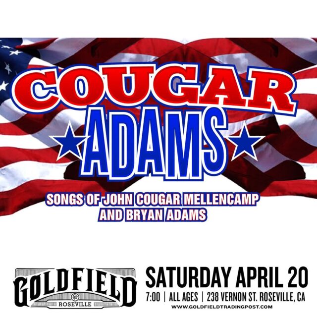 Cougar Adams – Sat Apr 20