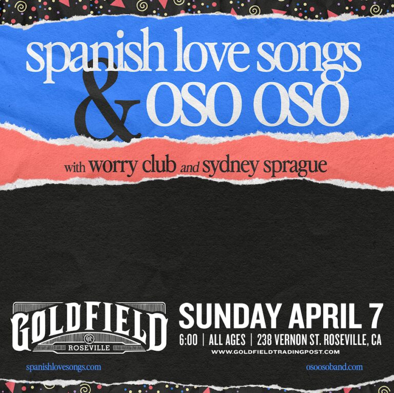 Spanish Love Songs, oso oso – Sun Apr 07