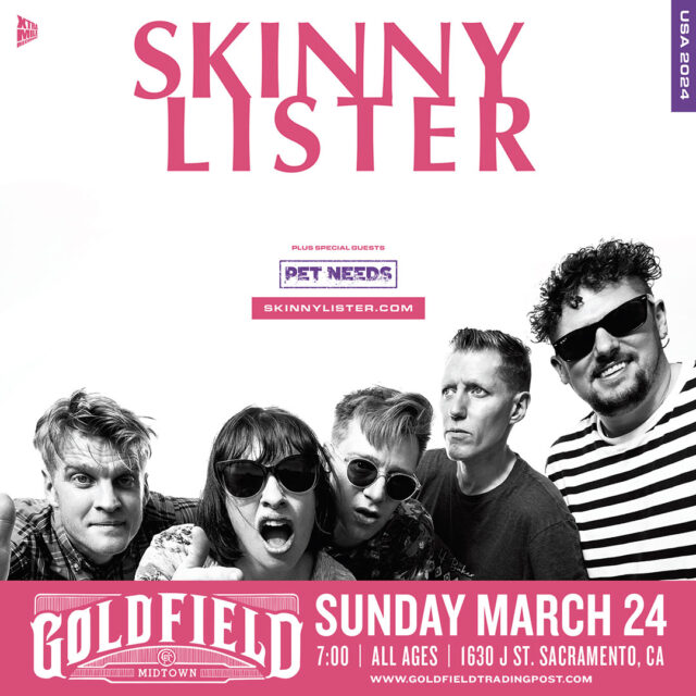 Skinny Lister – Sun Mar 24