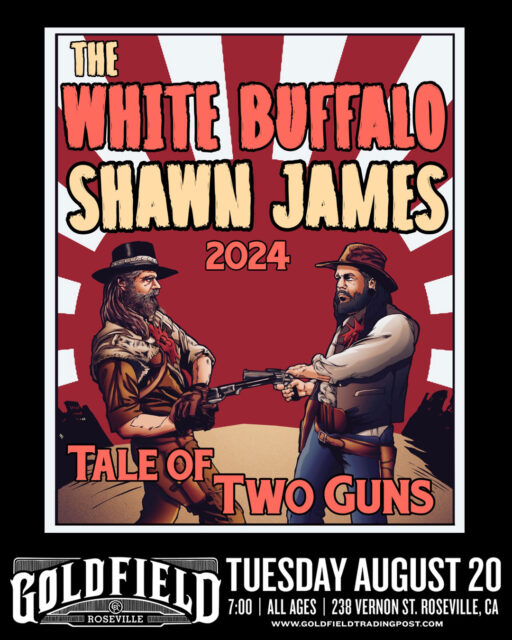 The White Buffalo / Shawn James – Tue Aug 20