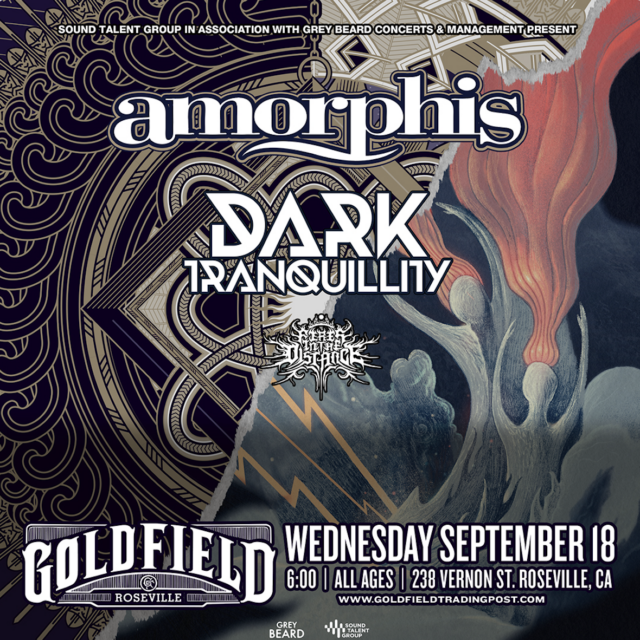 Amorphis / Dark Tranquillity – Wed Sep 18
