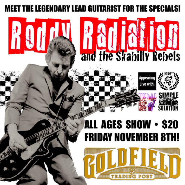Roddy Radiation & the Skabilly Rebels – Fri Nov 08