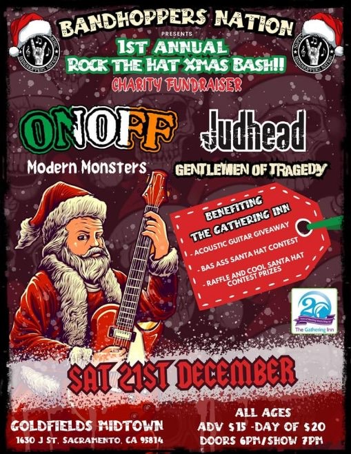 1st Annual Rock The Hat Christmas Bash! – Sat Dec 21