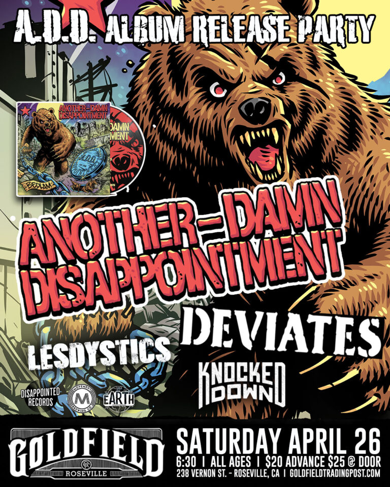 Another Damn Disappointment – Sat Apr 26