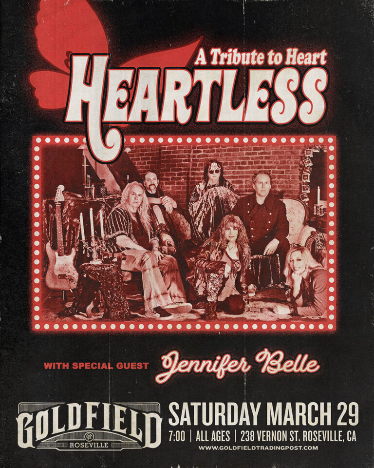 Heartless – Tribute To Heart – Sat Mar 29