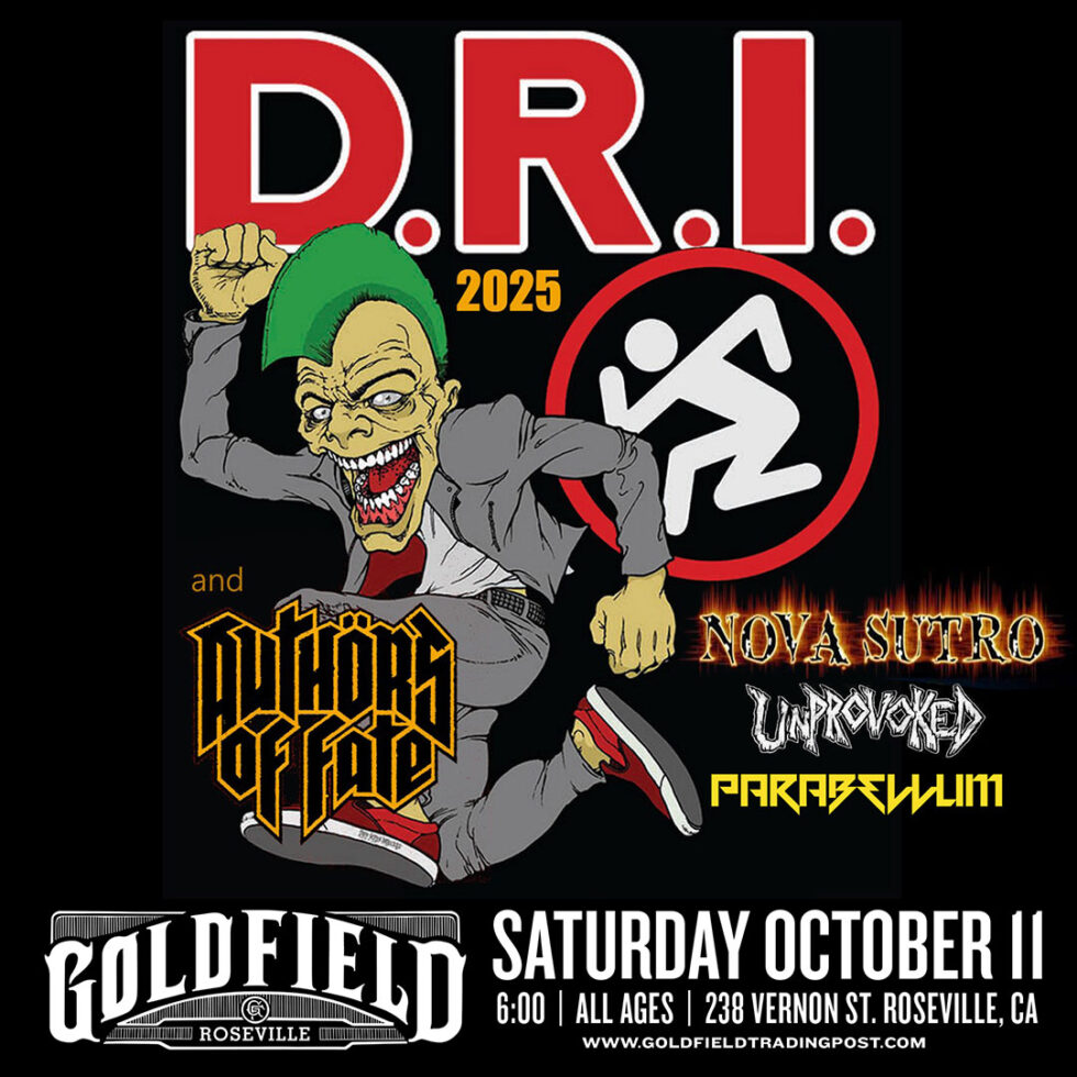D.R.I. – Sat Oct 11