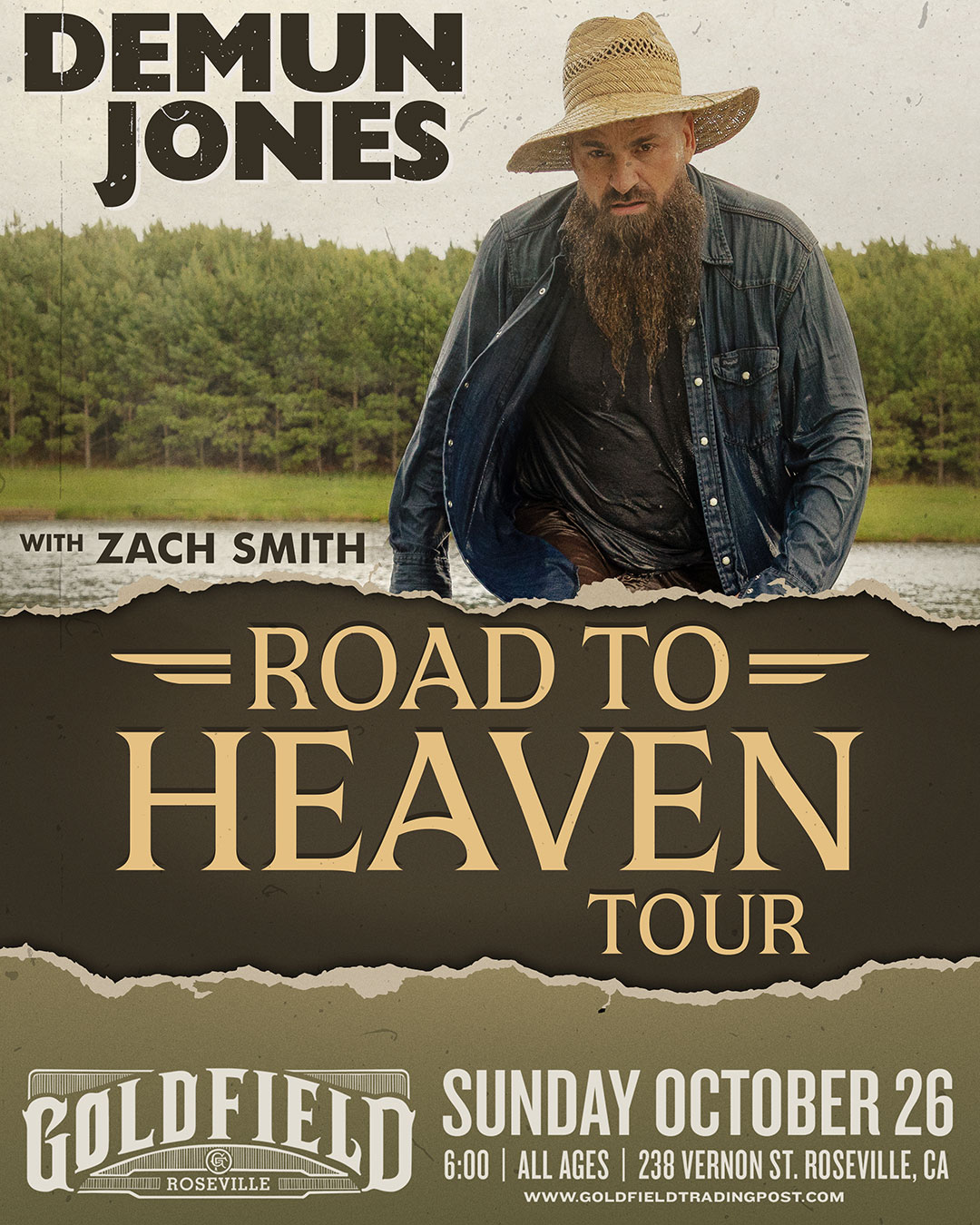Demun Jones - Sun Oct 26 - Goldfield Trading Post