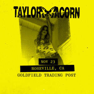 Taylor Acorn – Sun Nov 23