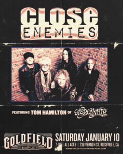 Close Enemies – Sat Jan 10