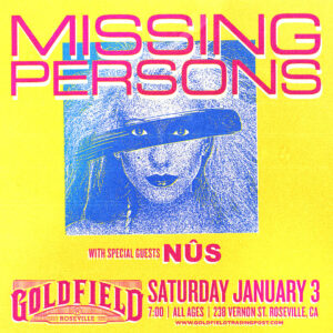 Missing Persons – Sat Jan 03