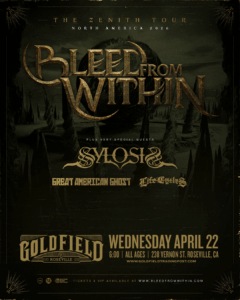 Bleed From Within – Wed Apr 22