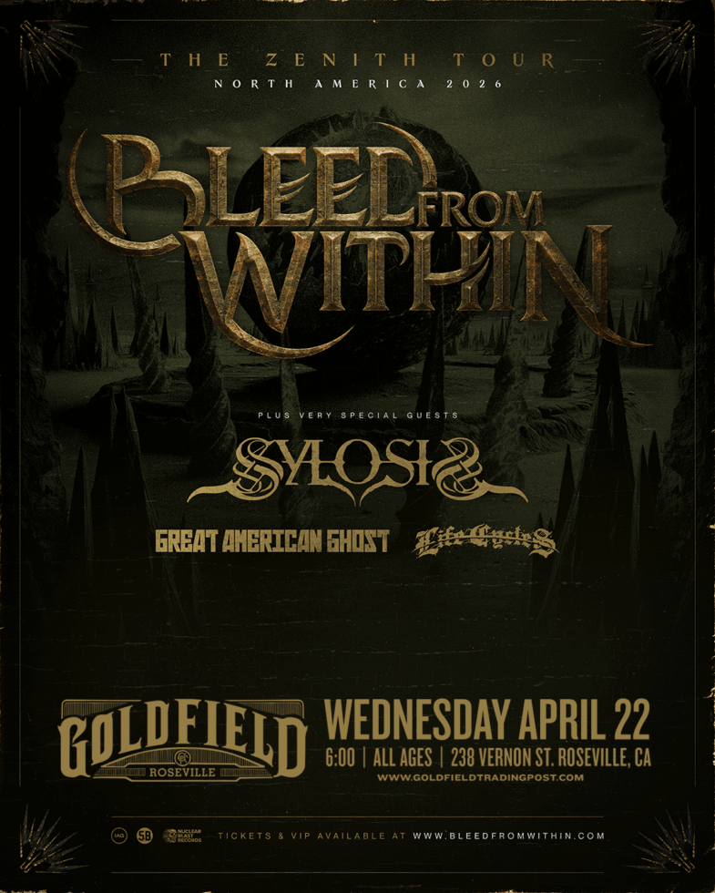 Bleed From Within – Wed Apr 22