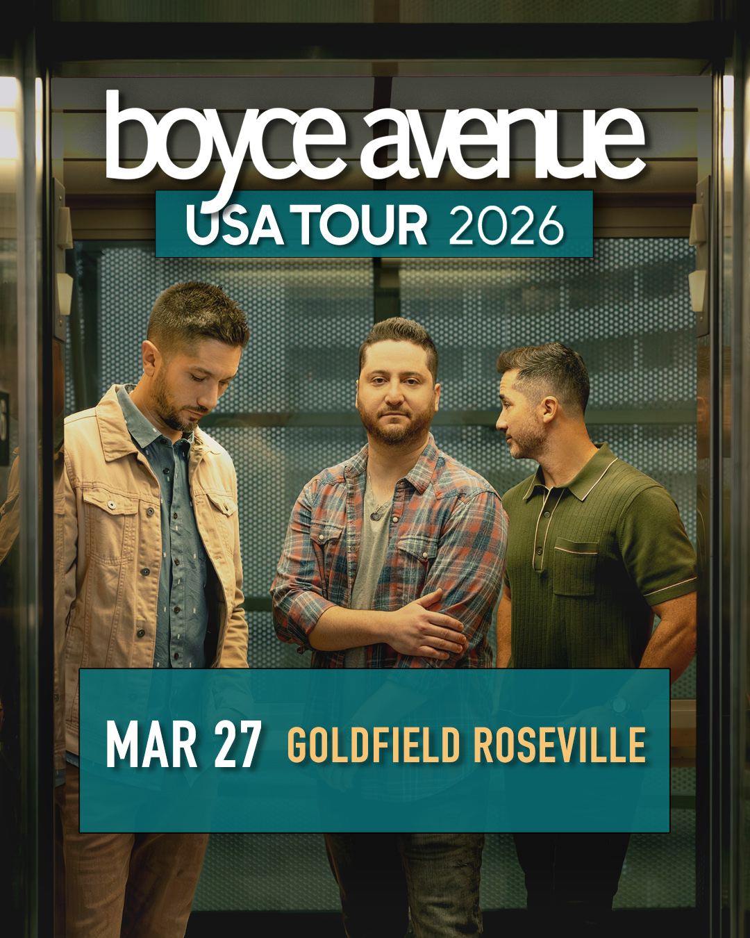Boyce Avenue – Fri Mar 27
