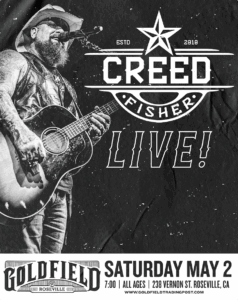 Creed Fisher – Sat May 02