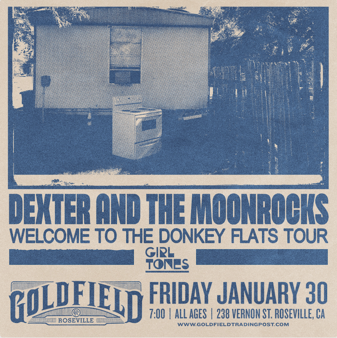 Dexter and The Moonrocks – Fri Jan 30