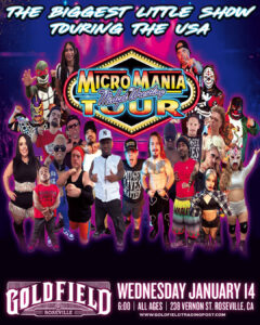 MicroMania Midget Wrestling – Wed Jan 14