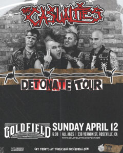 The Casualties – Sun Apr 12