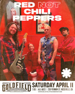 Red NOT Chili Peppers – Sat Apr 11