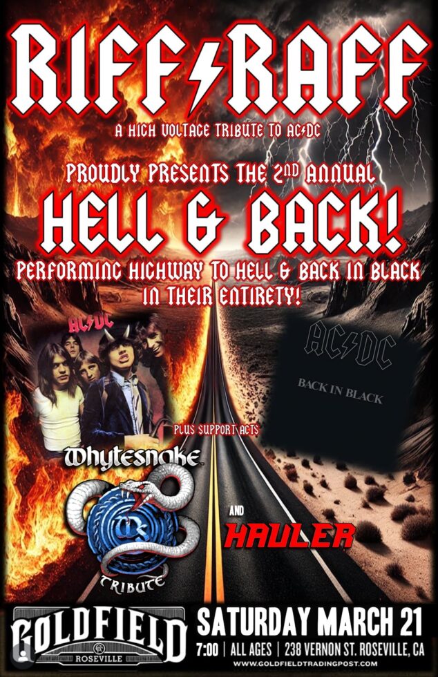 Riff/Raff AC/DC Tribute – Sat Mar 21