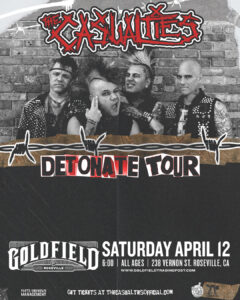The Casualties – Sun Apr 12