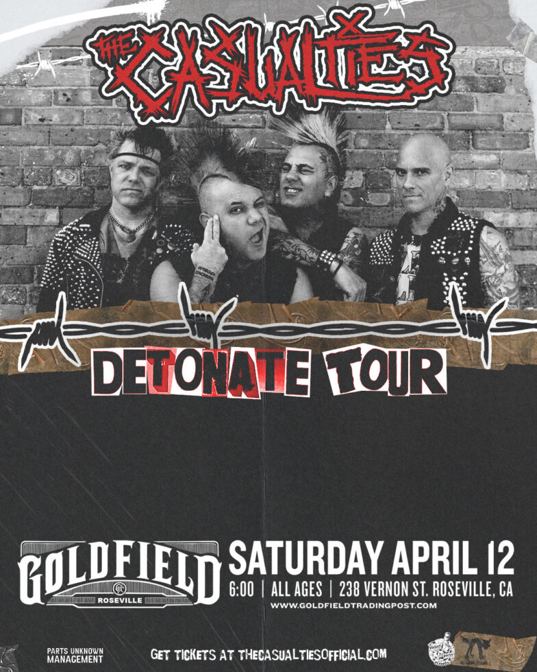 The Casualties – Sun Apr 12