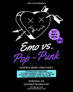 Emo vs. Pop-Punk – Sat May 16