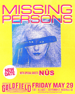 Missing Persons – Fri May 29