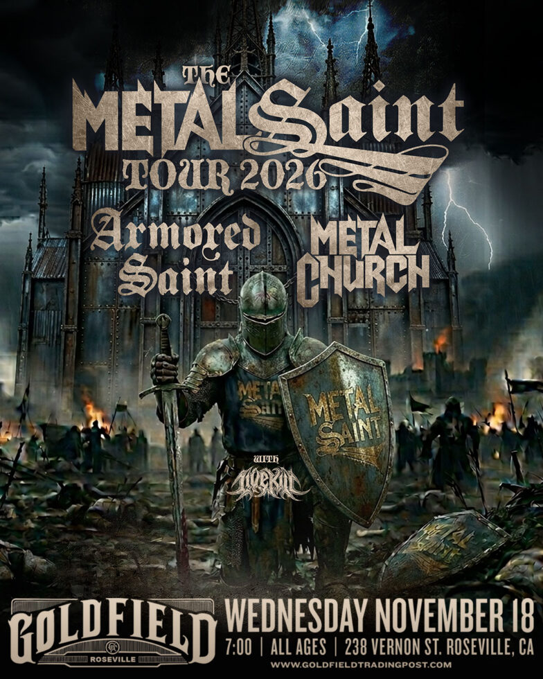 Armored Saint & Metal Church – Wed Nov 18