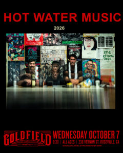 Hot Water Music – Wed Oct 07