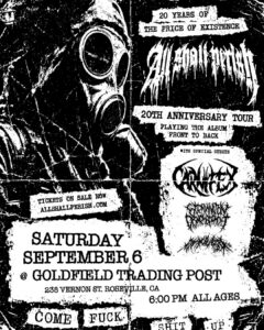 All Shall Perish – Sun Sep 06