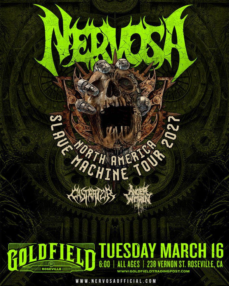Nervosa – Tue Mar 16
