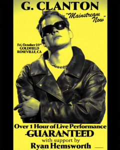 George Clanton – Fri Oct 23