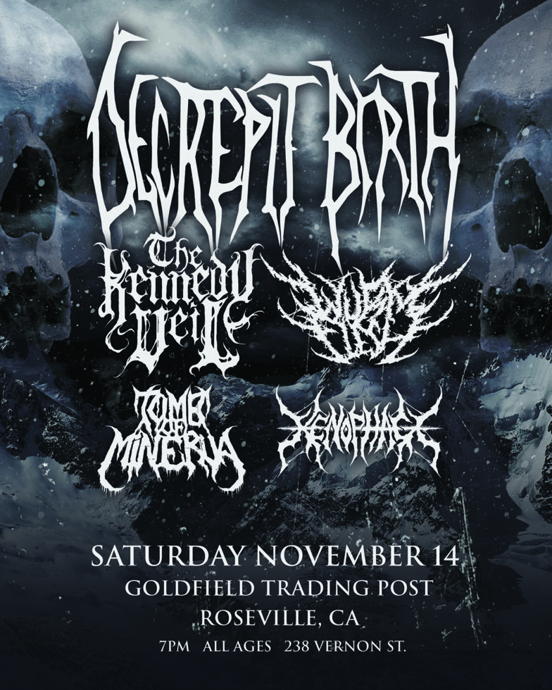 Decrepit Birth – Sat Nov 14