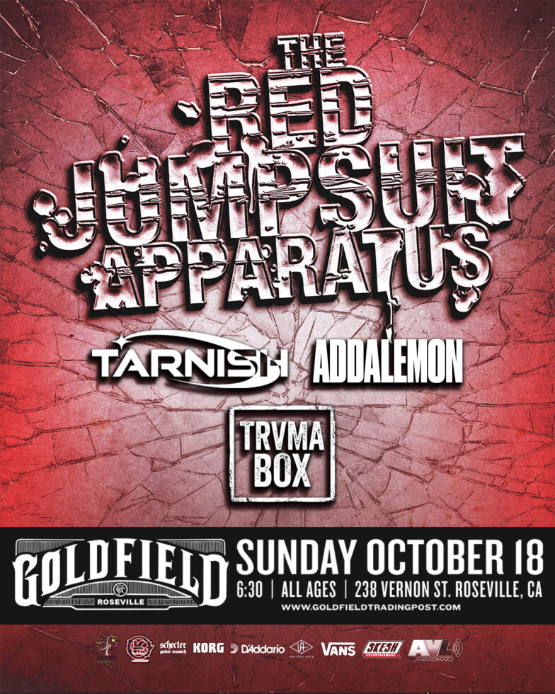 The Red Jumpsuit Apparatus – Sun Oct 18